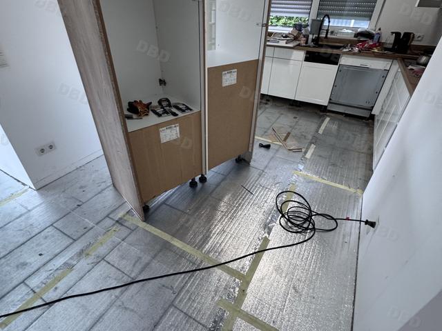 Neuer Bodenbelag mit Fußbodenheizung, Raum Koblenz, 2
